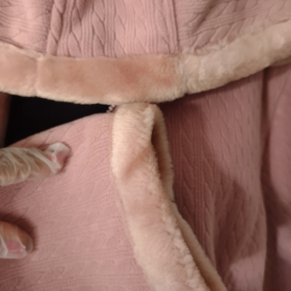 Easy Spirit  jacket with Hood.  Plus/Pink XL - Picture 9 of 16